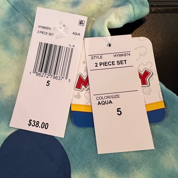 NWT Disney Junior Toddler Mickey Mouse Set, Size 5/6! - Picture 3 of 6